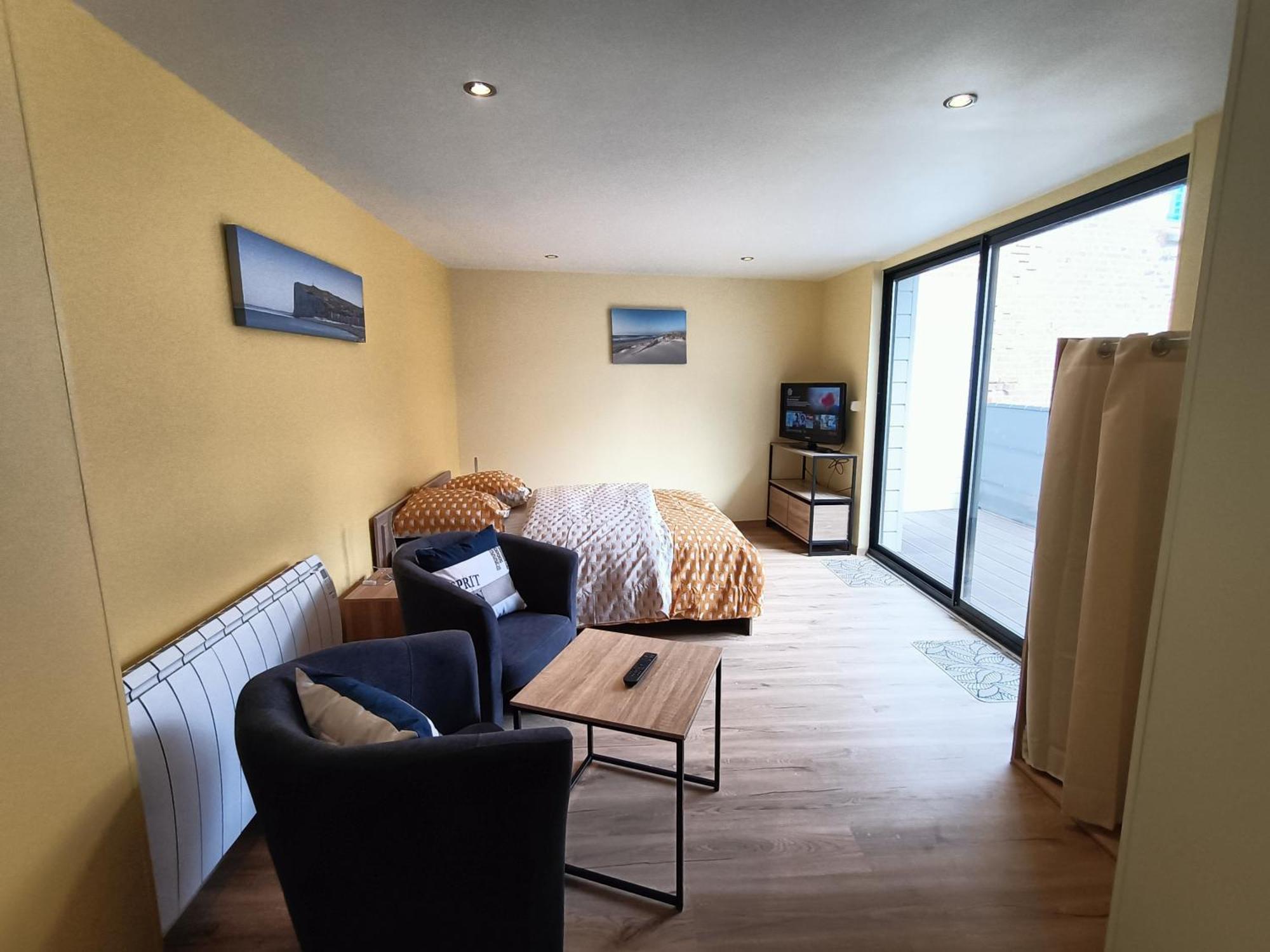 Spa Privatif A 50M De La Plage - Studio Мер-ле-Бен Екстериор снимка